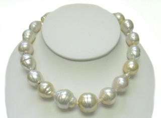 Baroque South Sea pearl necklace