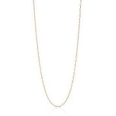14kt yellow gold oval link chain.