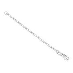 14kt white gold 3" chain extension
