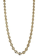 GIFTED: 18kt yellow gold Gucci link necklace. 19"
